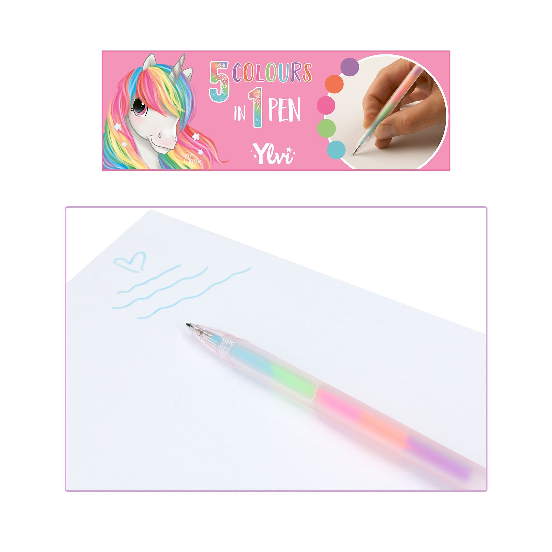 Ylvi Icy eenhoorn gelpen