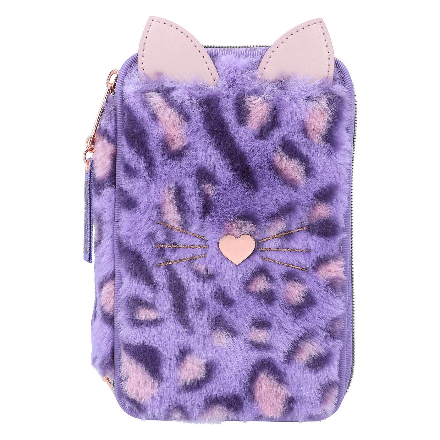 Depesche TOPModel 3-vaks etui LILAC LEO LOVE