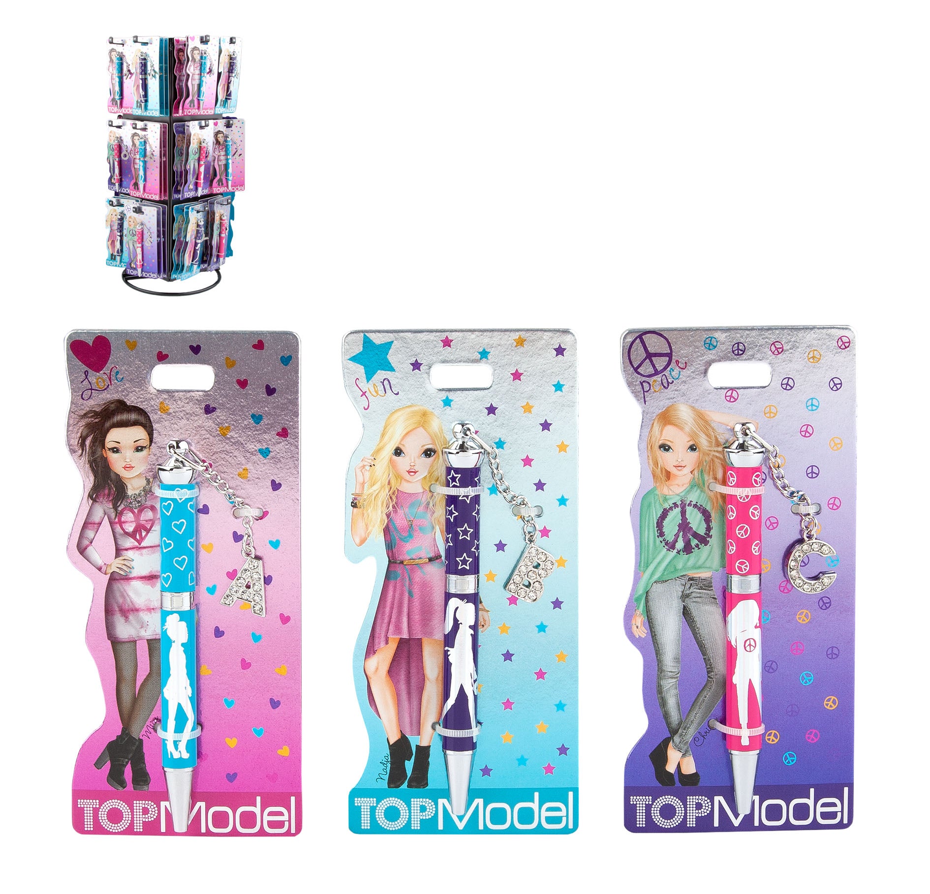 TOPModel mini-pen met hangertj e