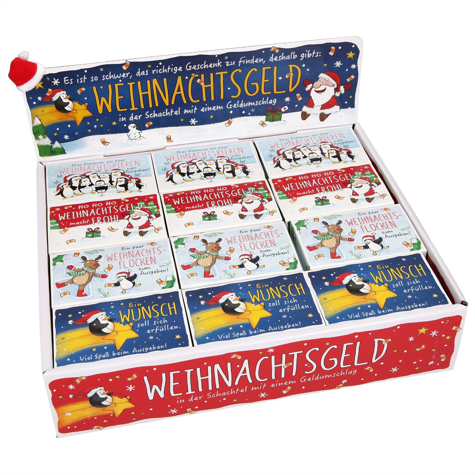 Kerst gelddoosje