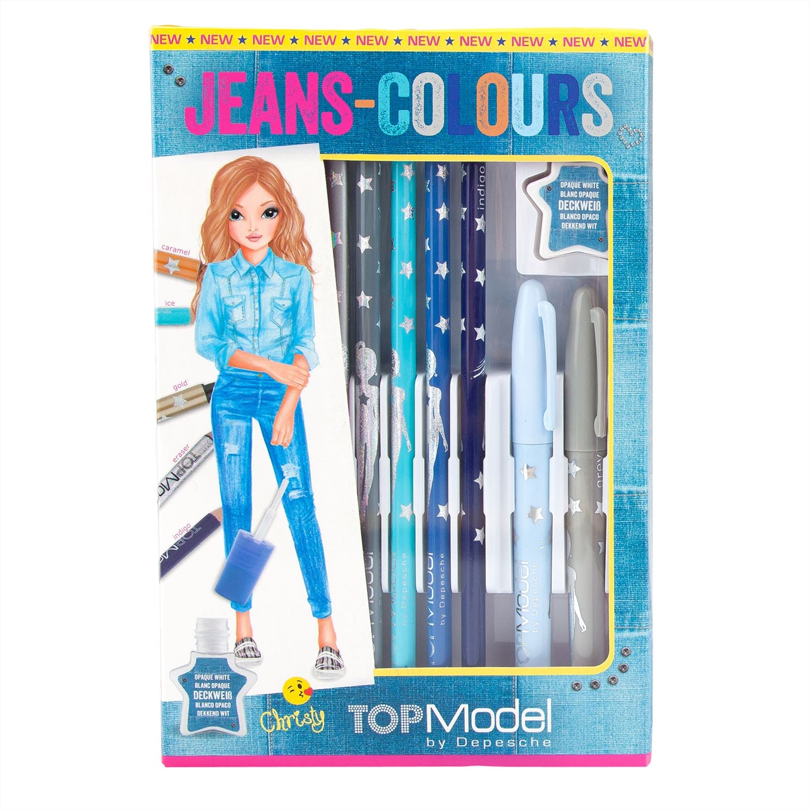 TOPModel kleurpotloden -Jeans-