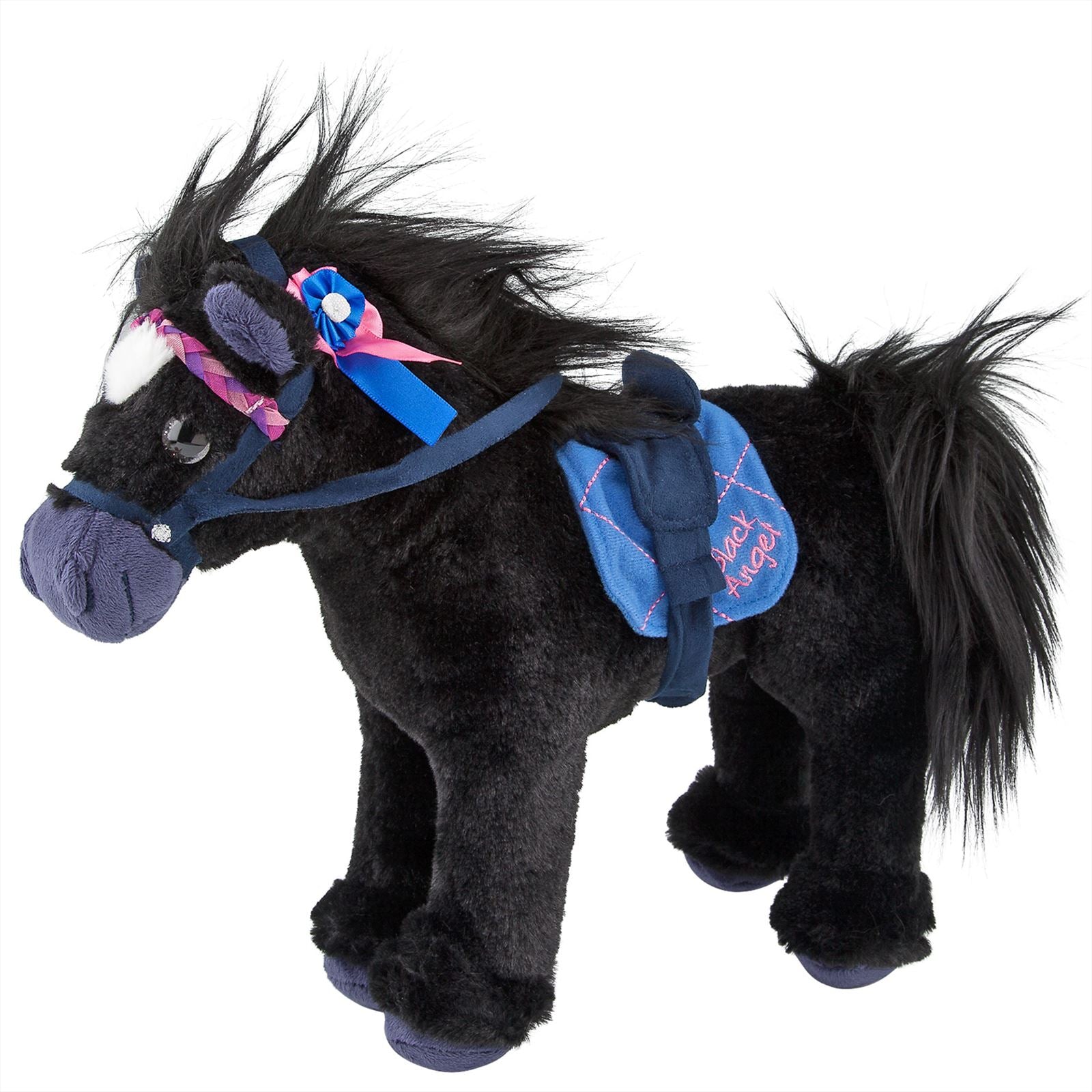Miss Melody knuffelpaard Black Angel