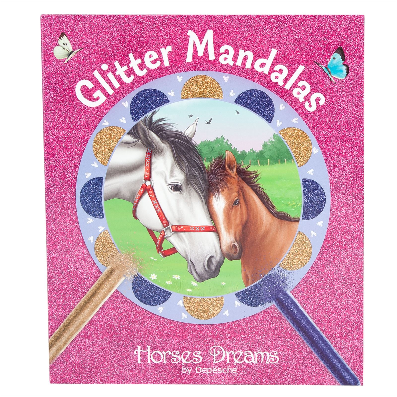 Horses Dreams glitter mandala Creative set