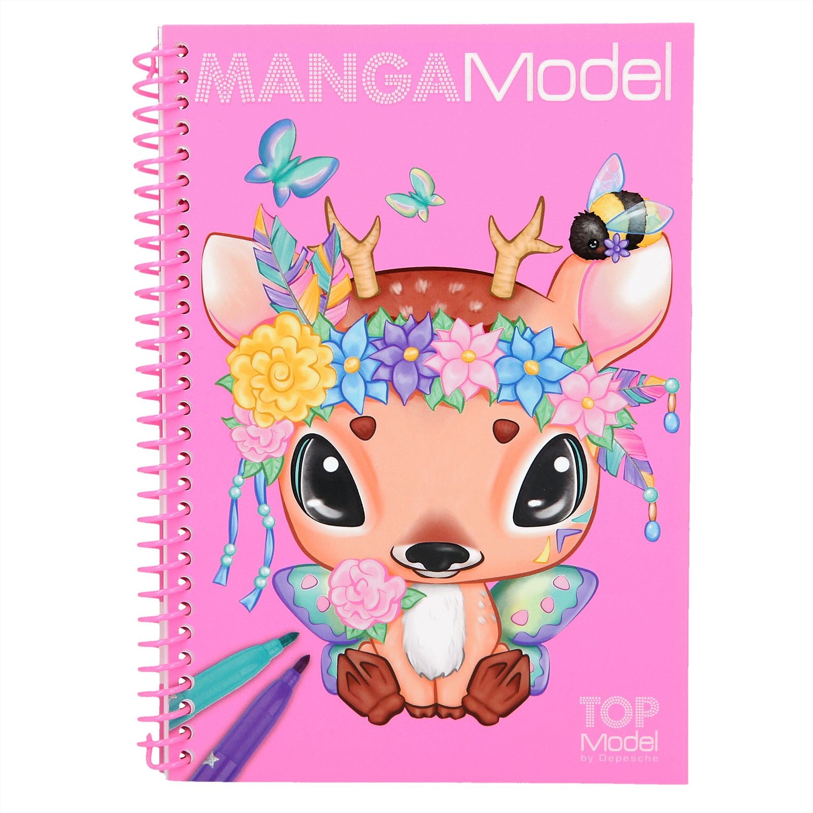 MANGAModel pocket kleurboek