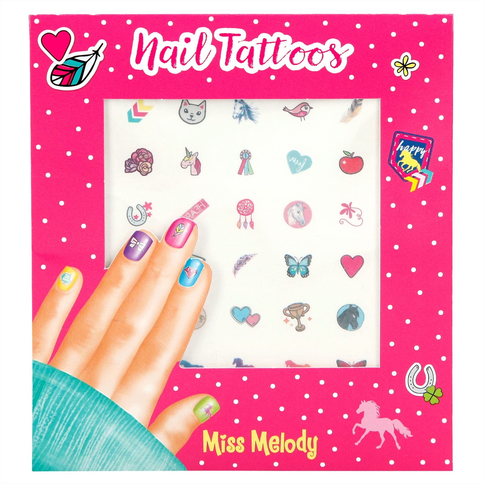 Miss Melody nagelstickers