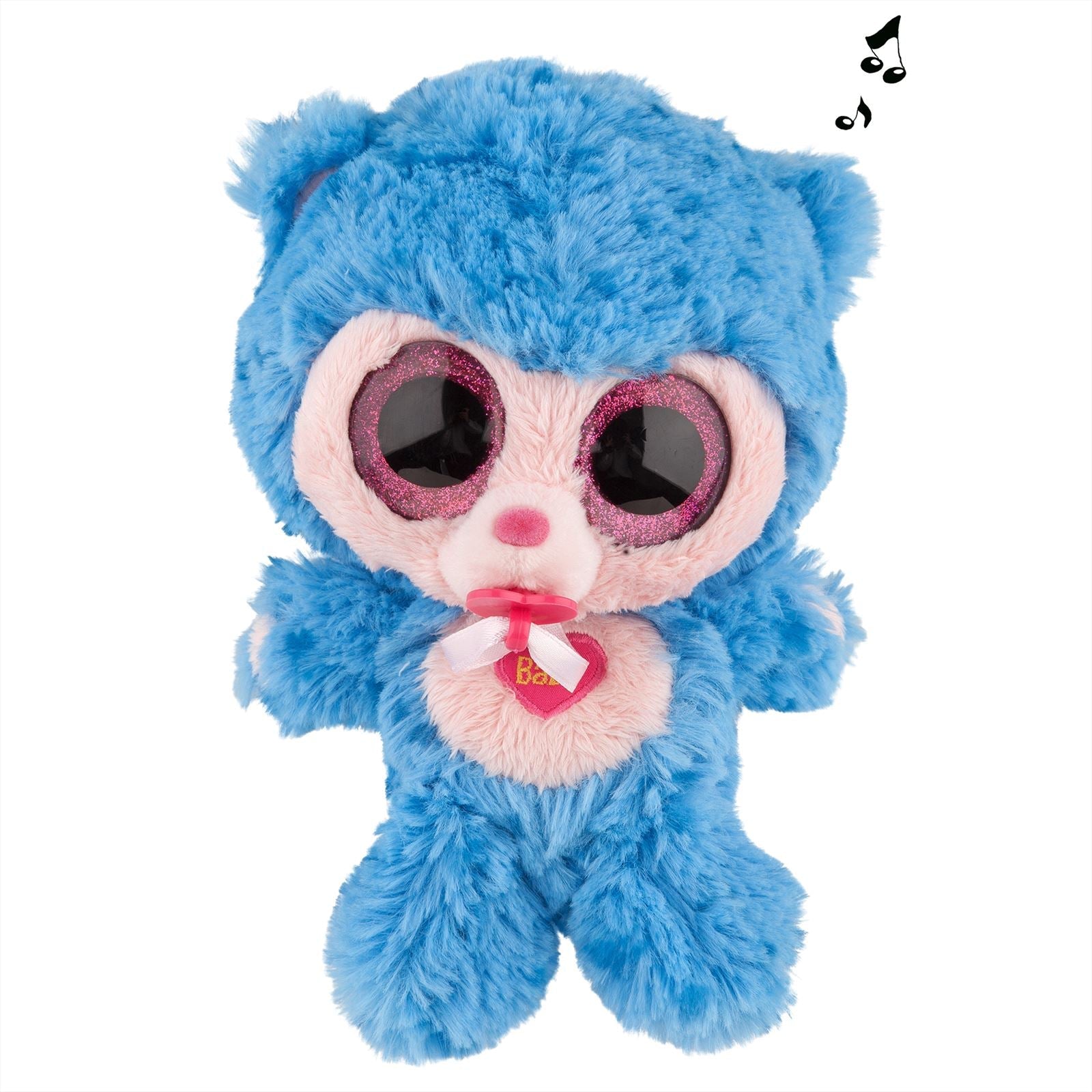 Minimoomi babyknuffel, blauw, 18cm