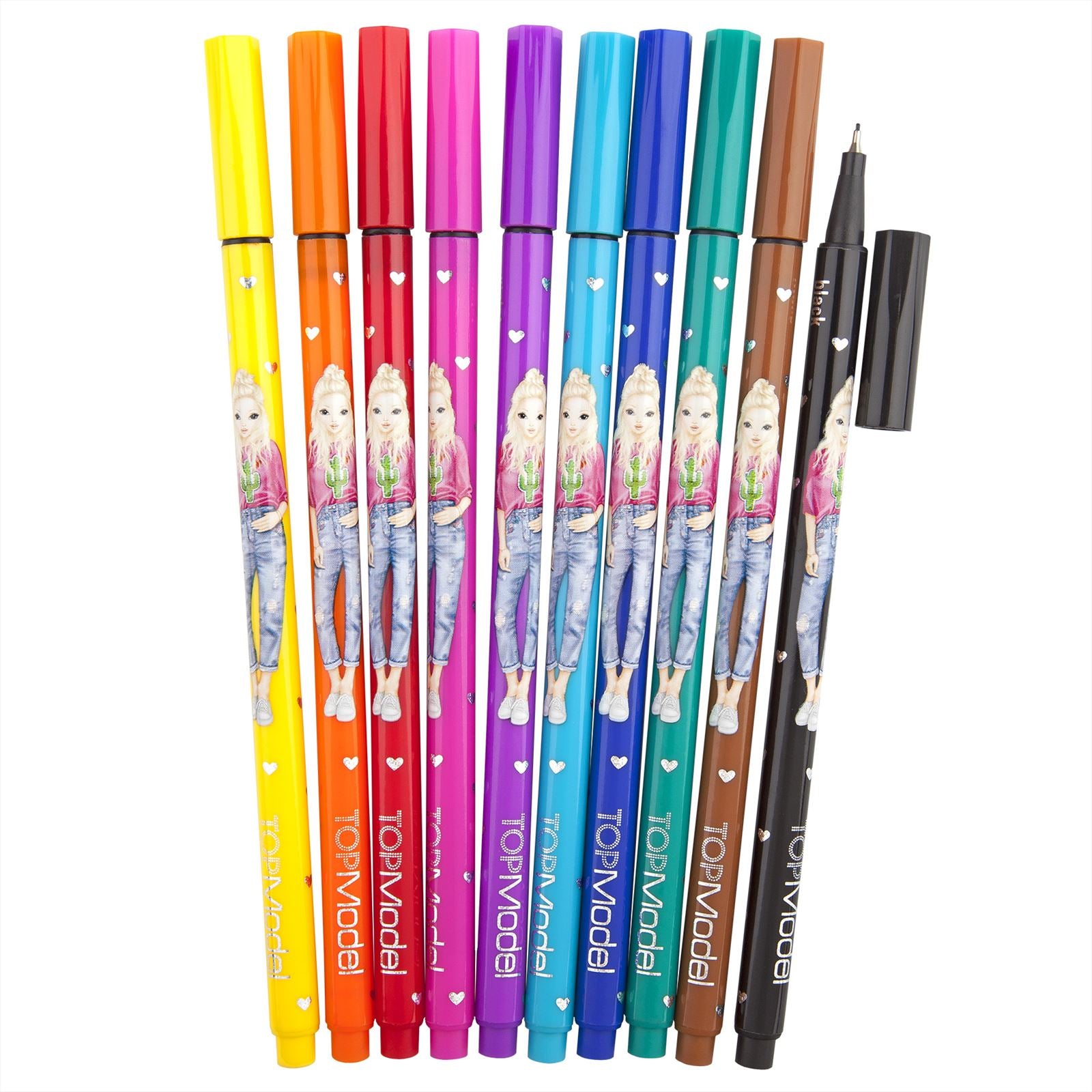 TOPModel fineliners 10 kleuren