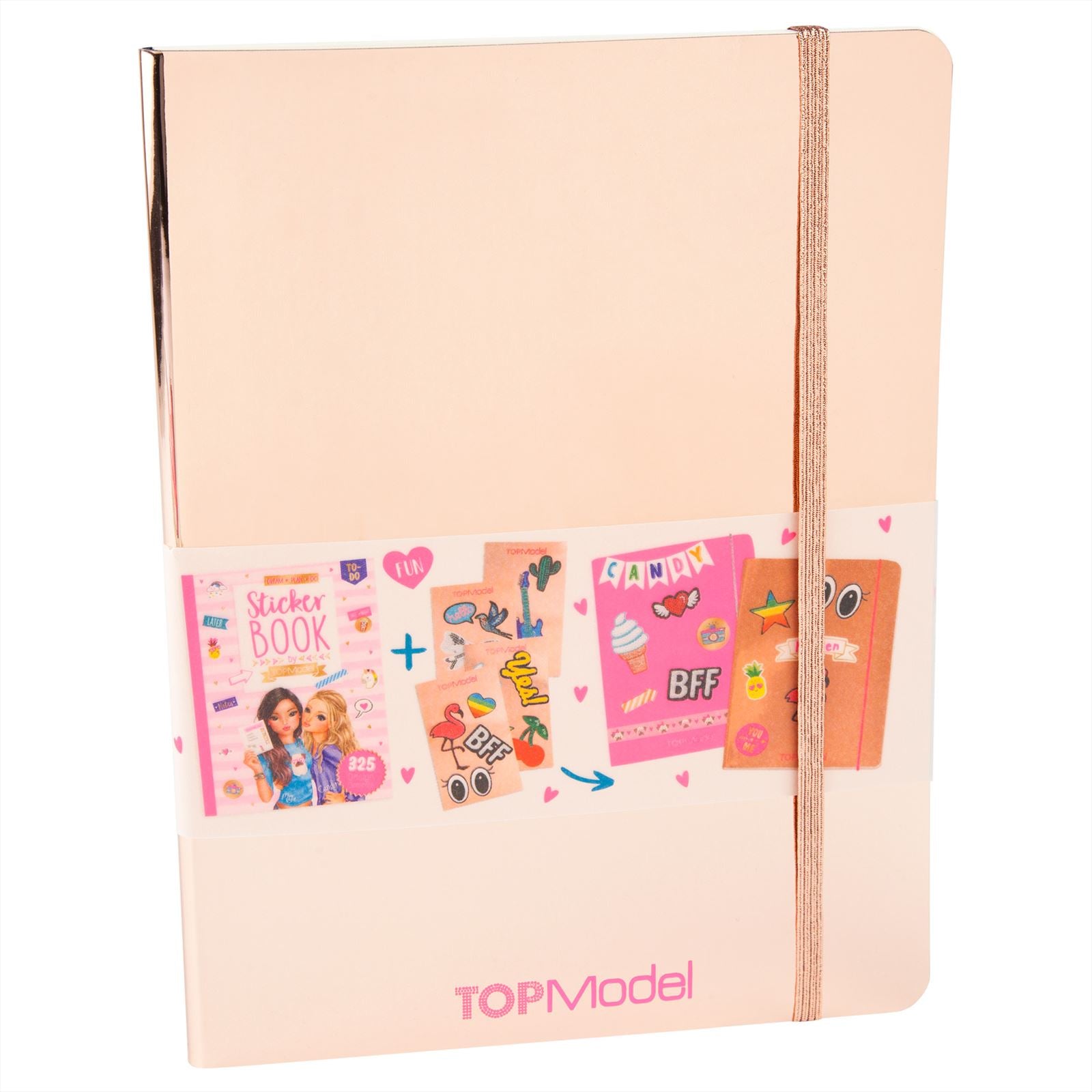 TOPModel DIY notebook GOLD