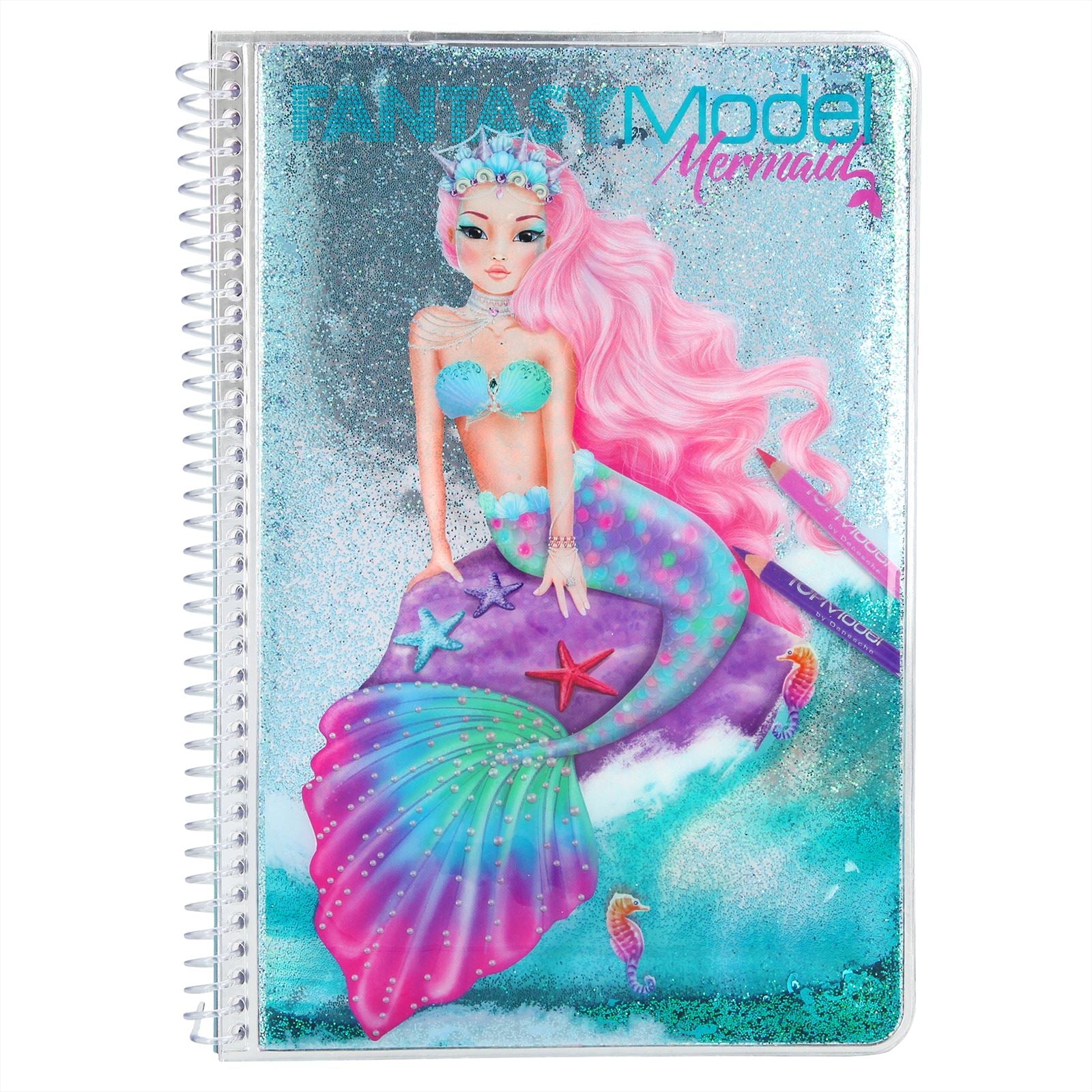 Fantasy Model kleurboek MERMAID