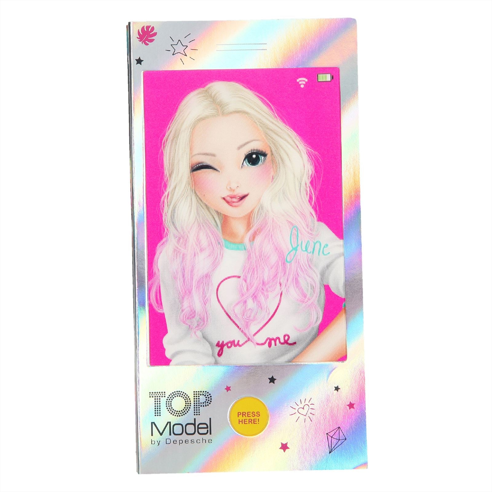 TOPModel mini kleurboek met geluid
