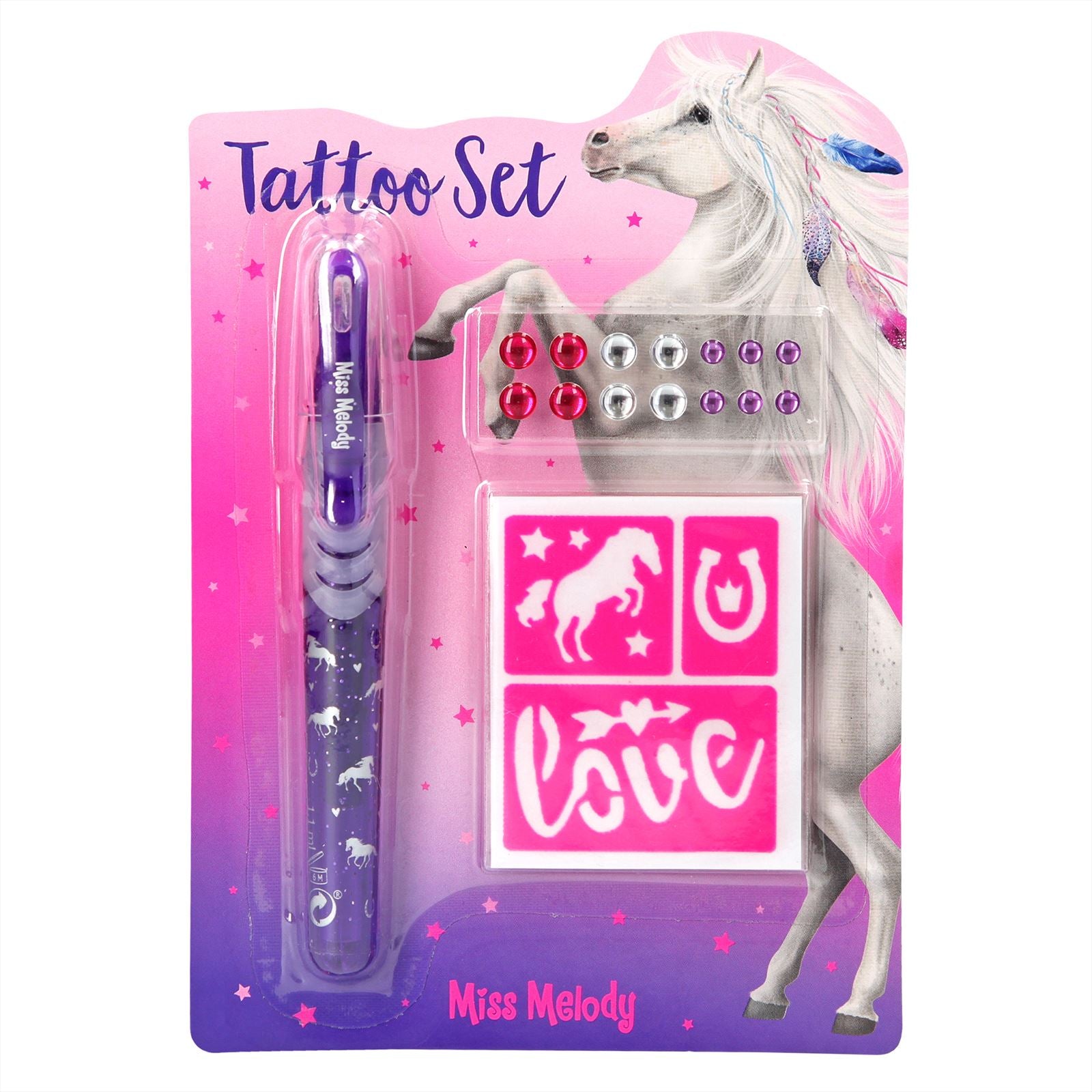 Miss Melody Tatoeage set