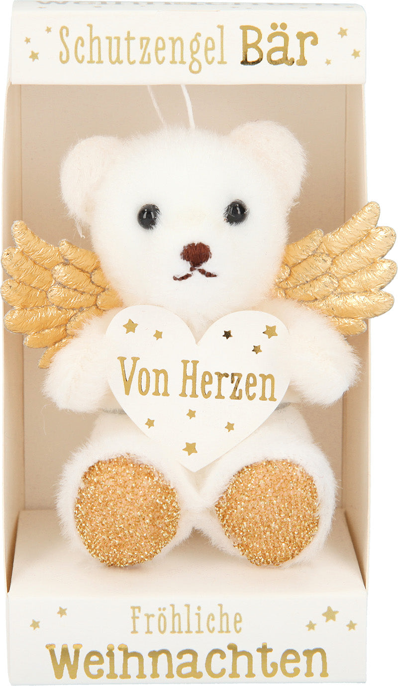Kerstmis beschermengel in doosje