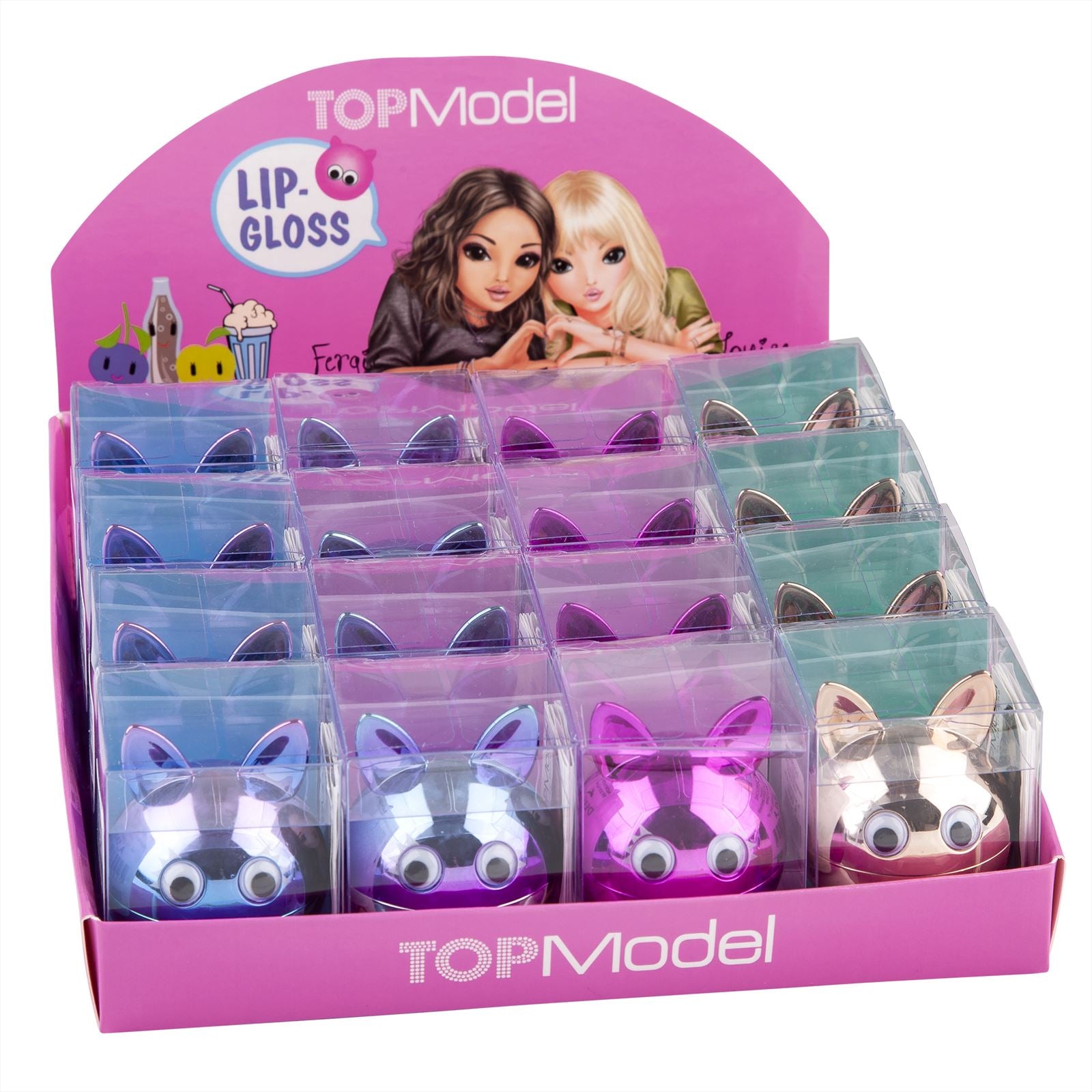 TOPModel lip gloss, metalen