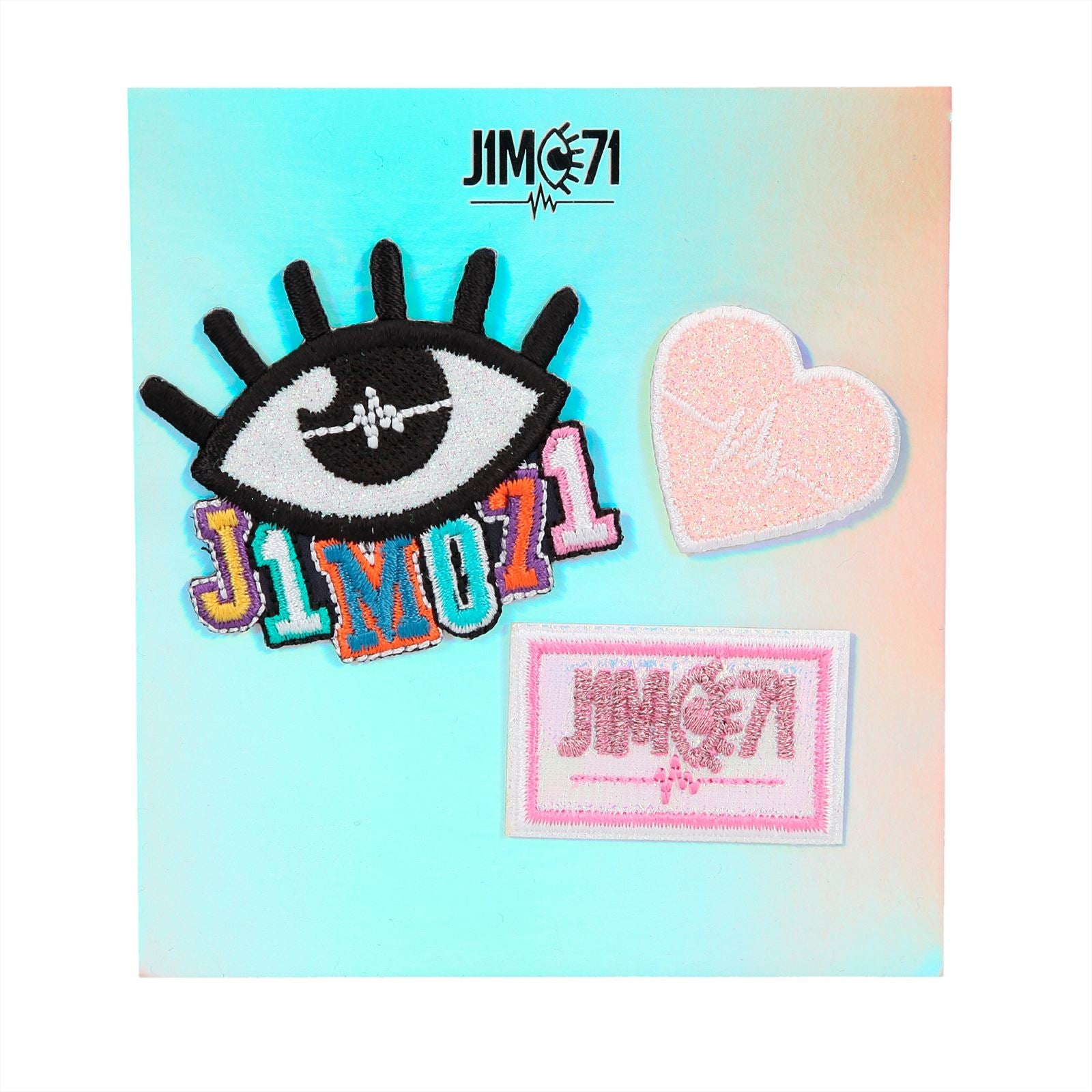 J1MO71 Sticker Set, 3pcs