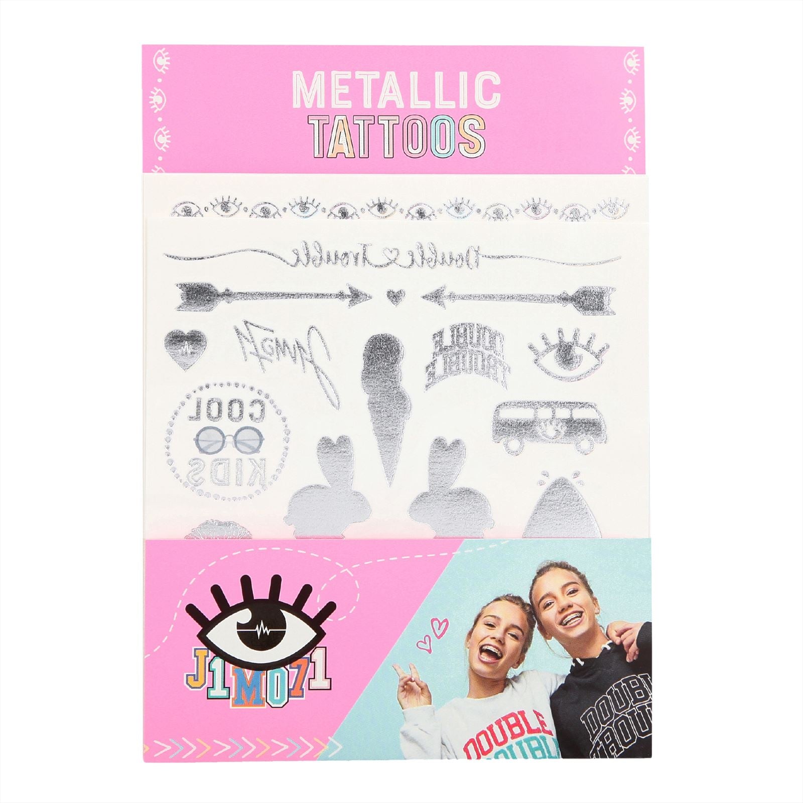 J1MO71 Metallic Tattoos