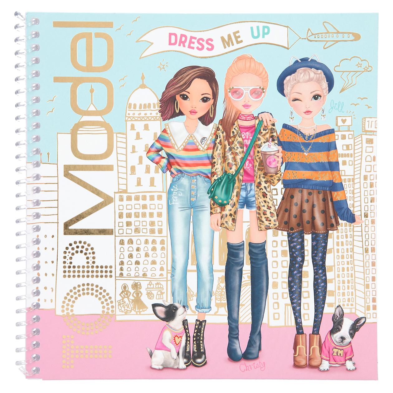 TOPModel Dress Me Up stickerboek