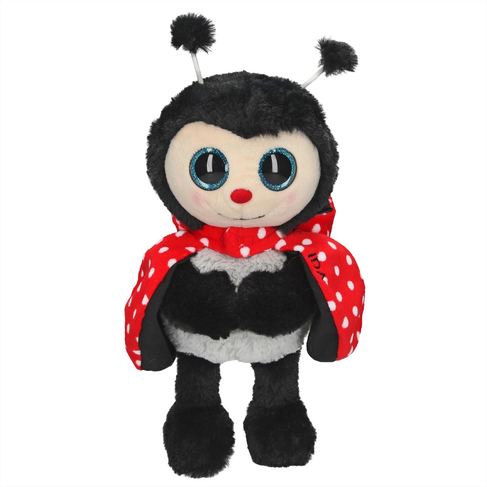 Snukis knuffel lieveheersbeestje Ida, 18 cm