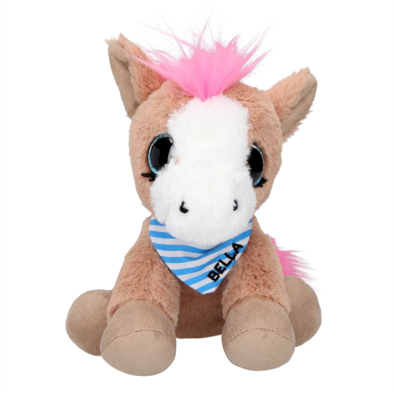 Snukis knuffel paard Bella 18 cm