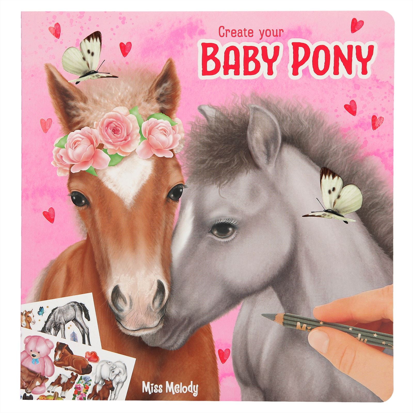 Miss Melody Create your Baby Pony kleurboek
