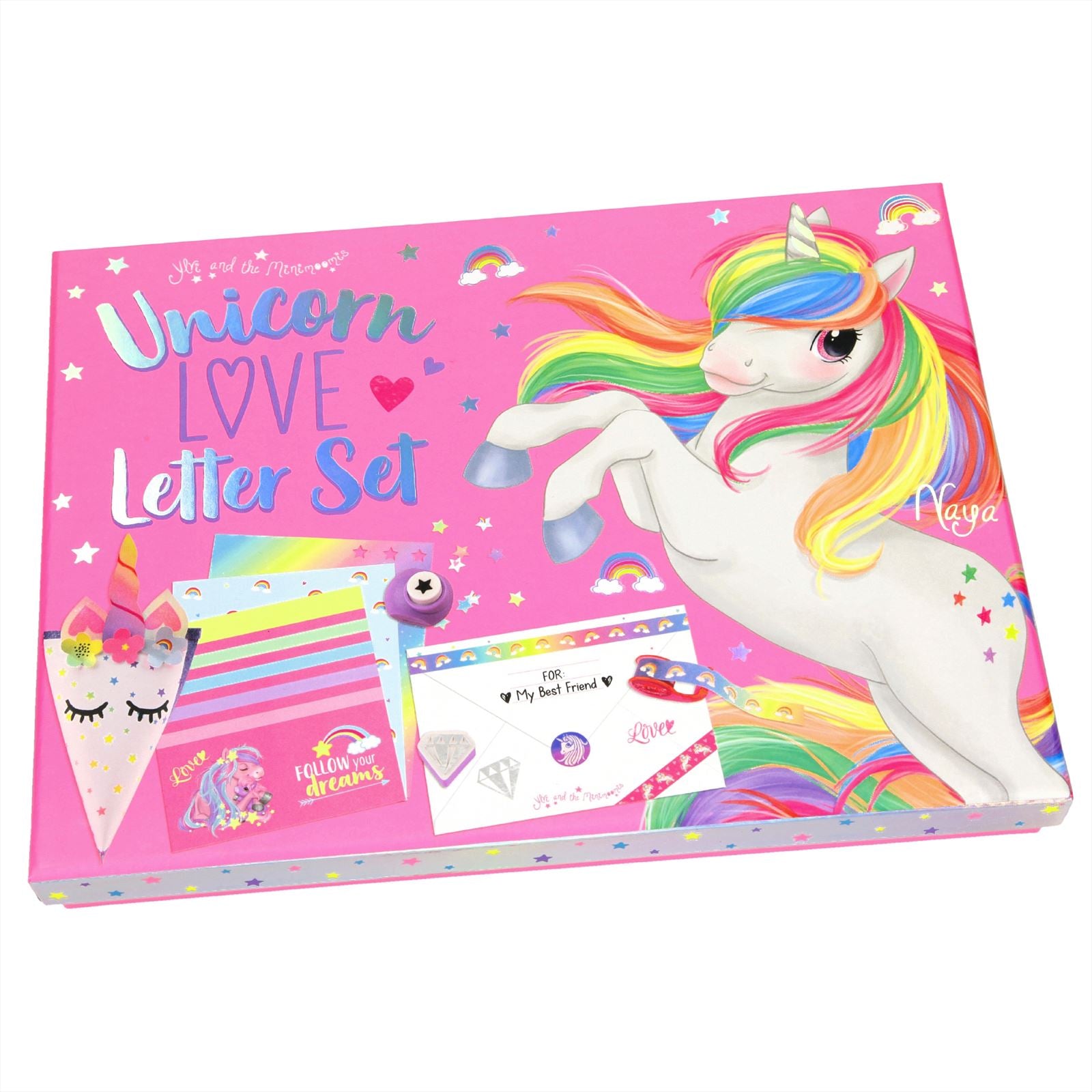 Ylvi & the Minimoomis Unicorn Love Letter set