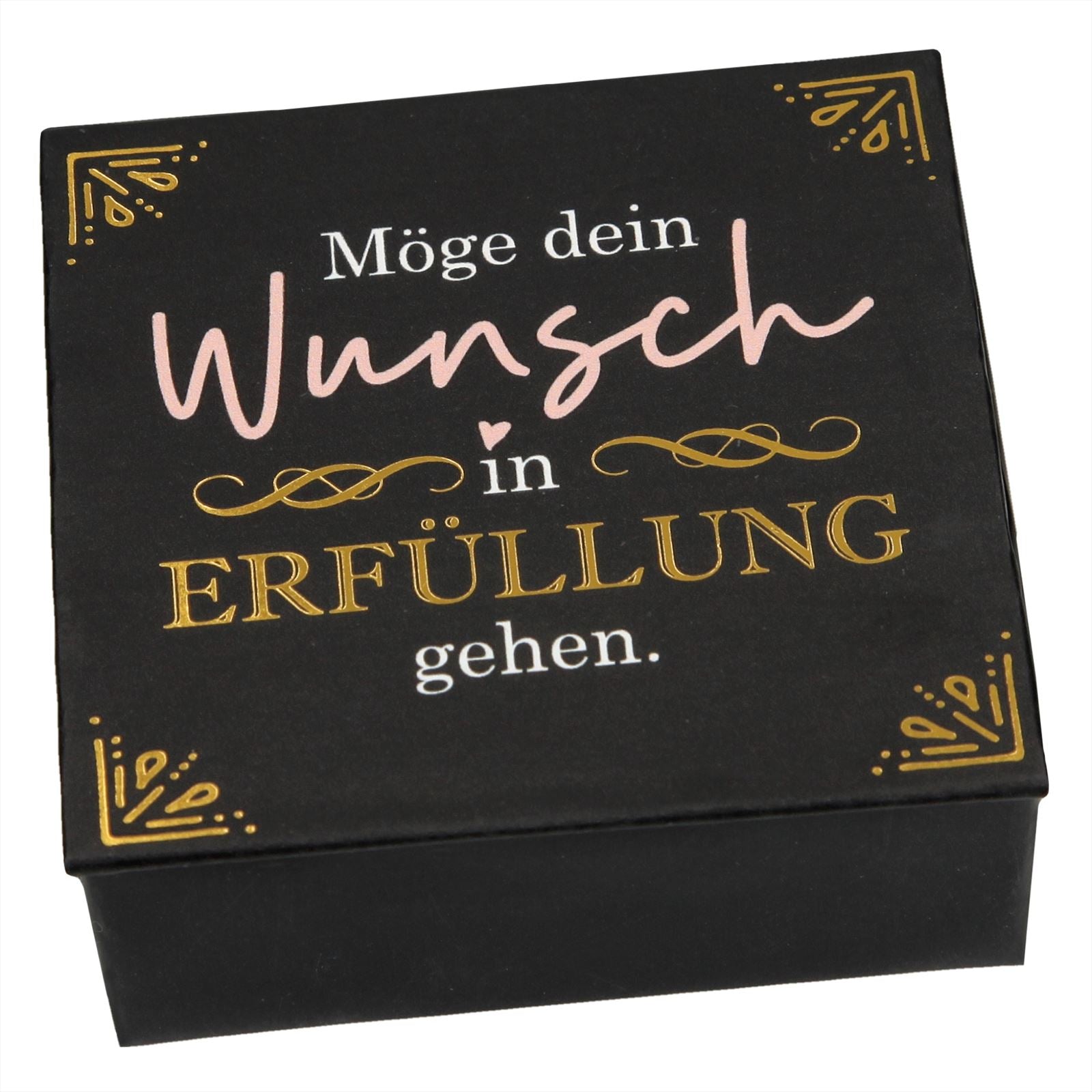 Morea Davis wens in een flesje