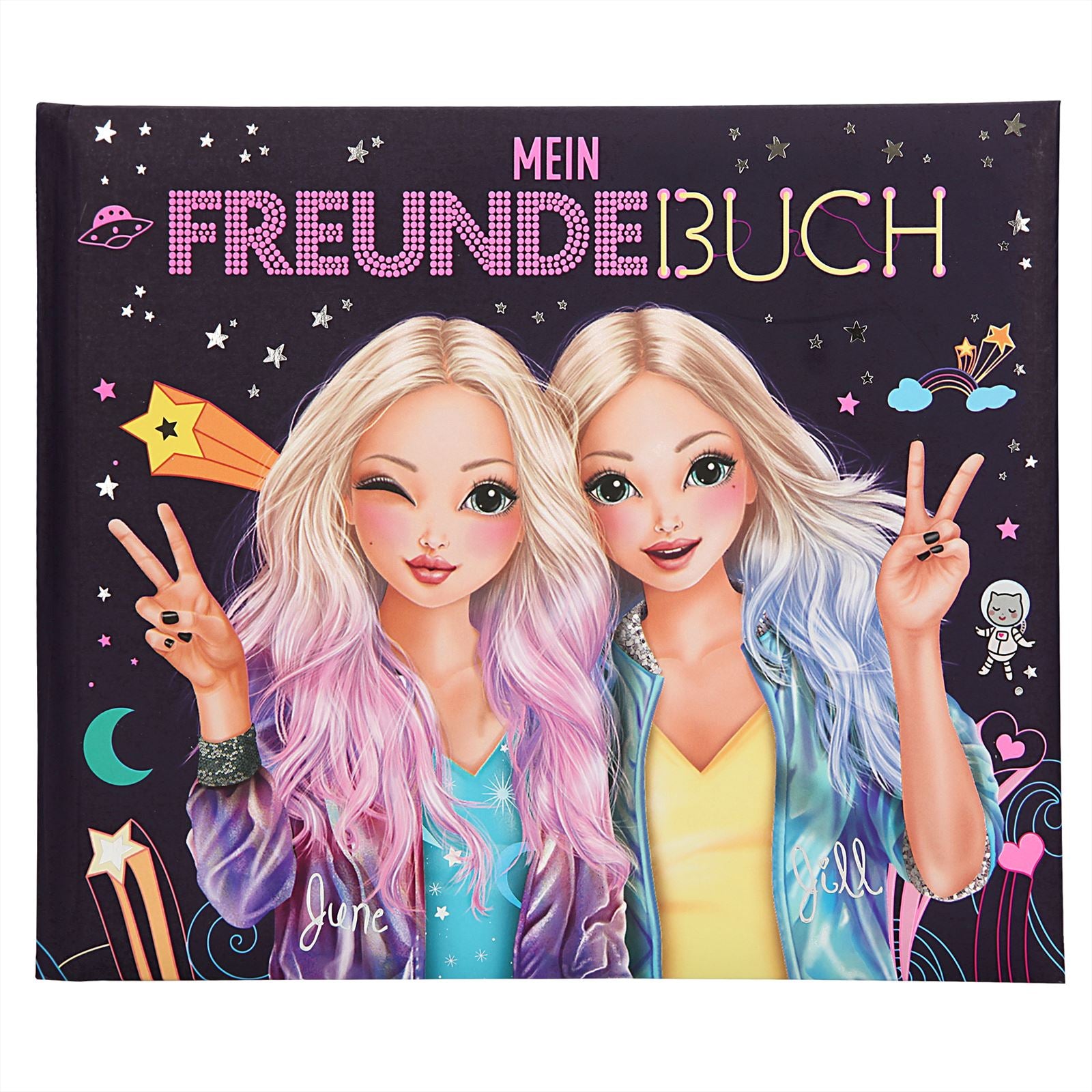 TOPModel vriendenboek pink, duits