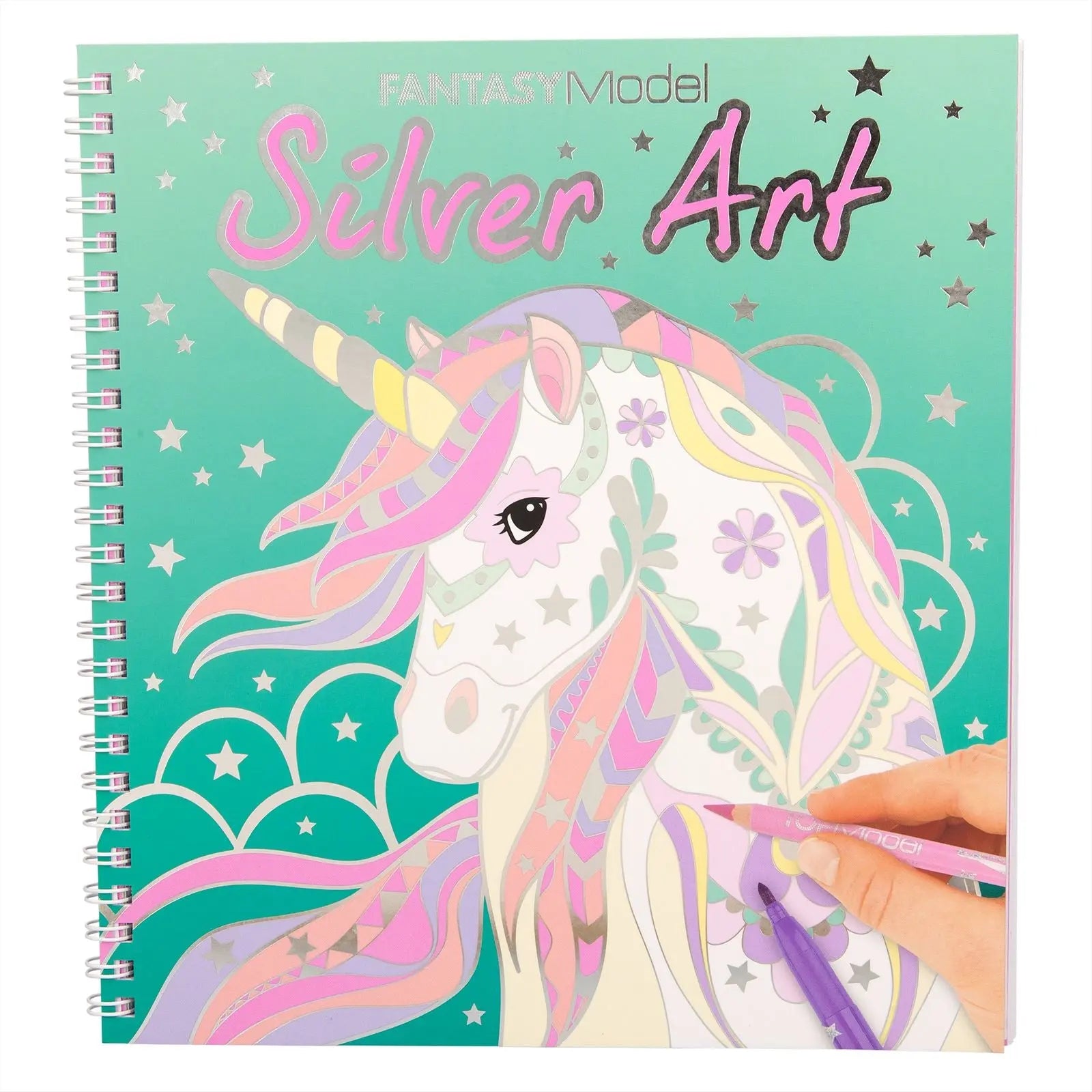 Fantasy Model Silver Art kleur boek