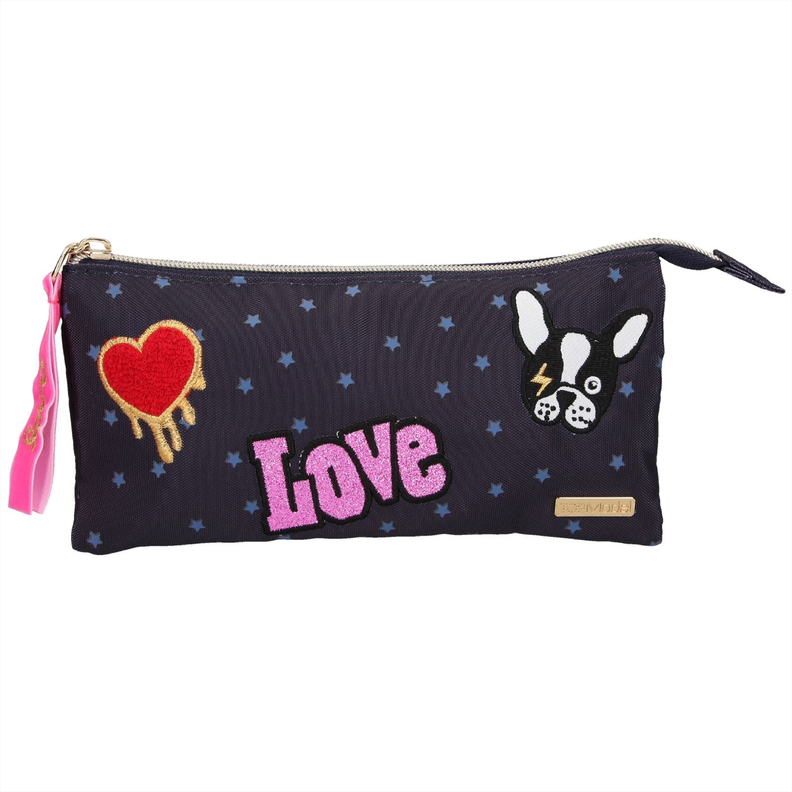 TOPModel etui navy DOG