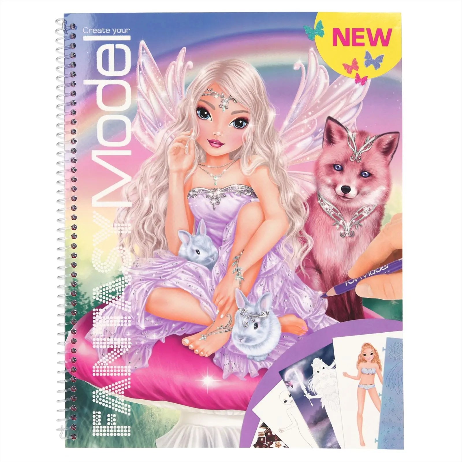 Create your Fantasy Model kleu boek