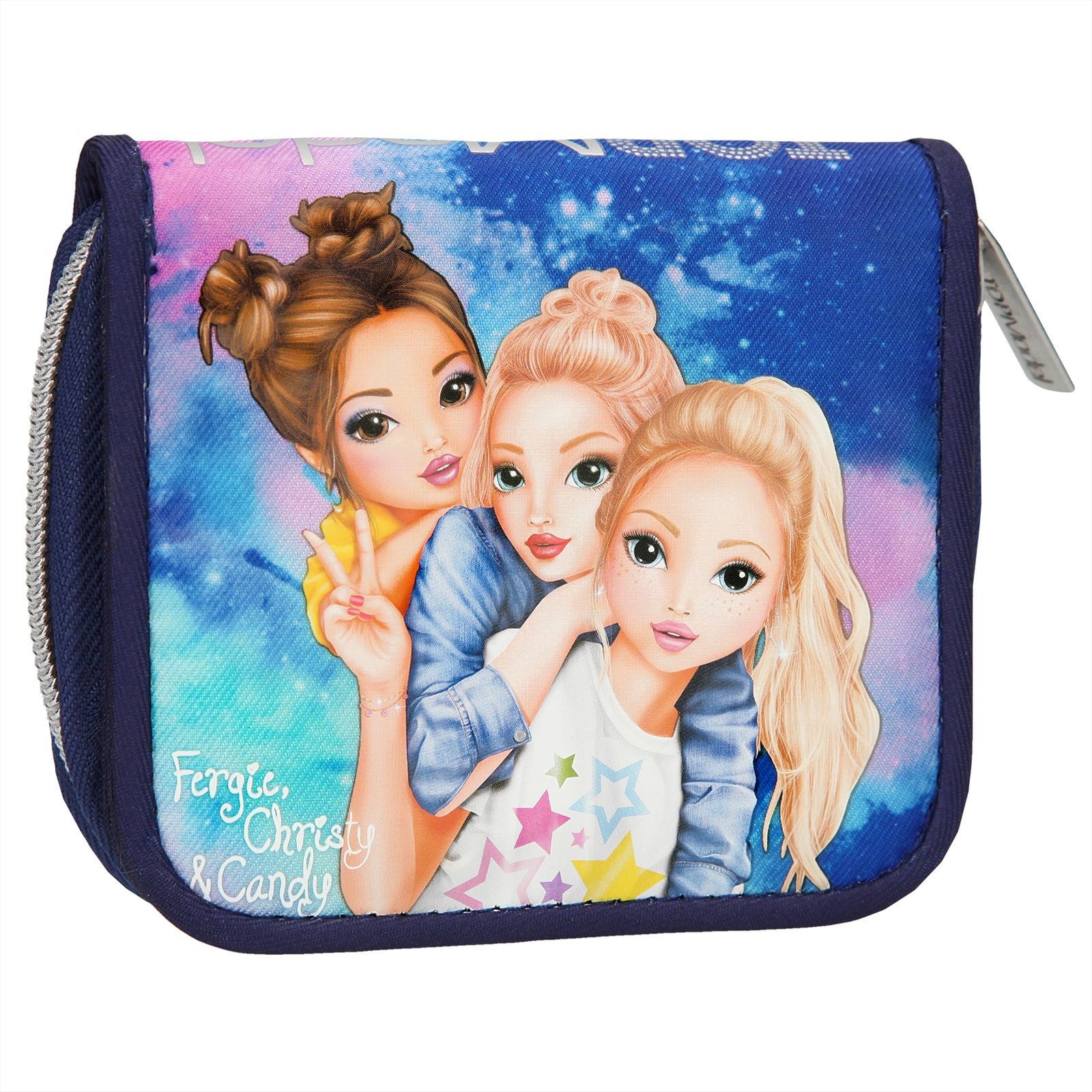 TOPModel portemonnee aquarel blauw