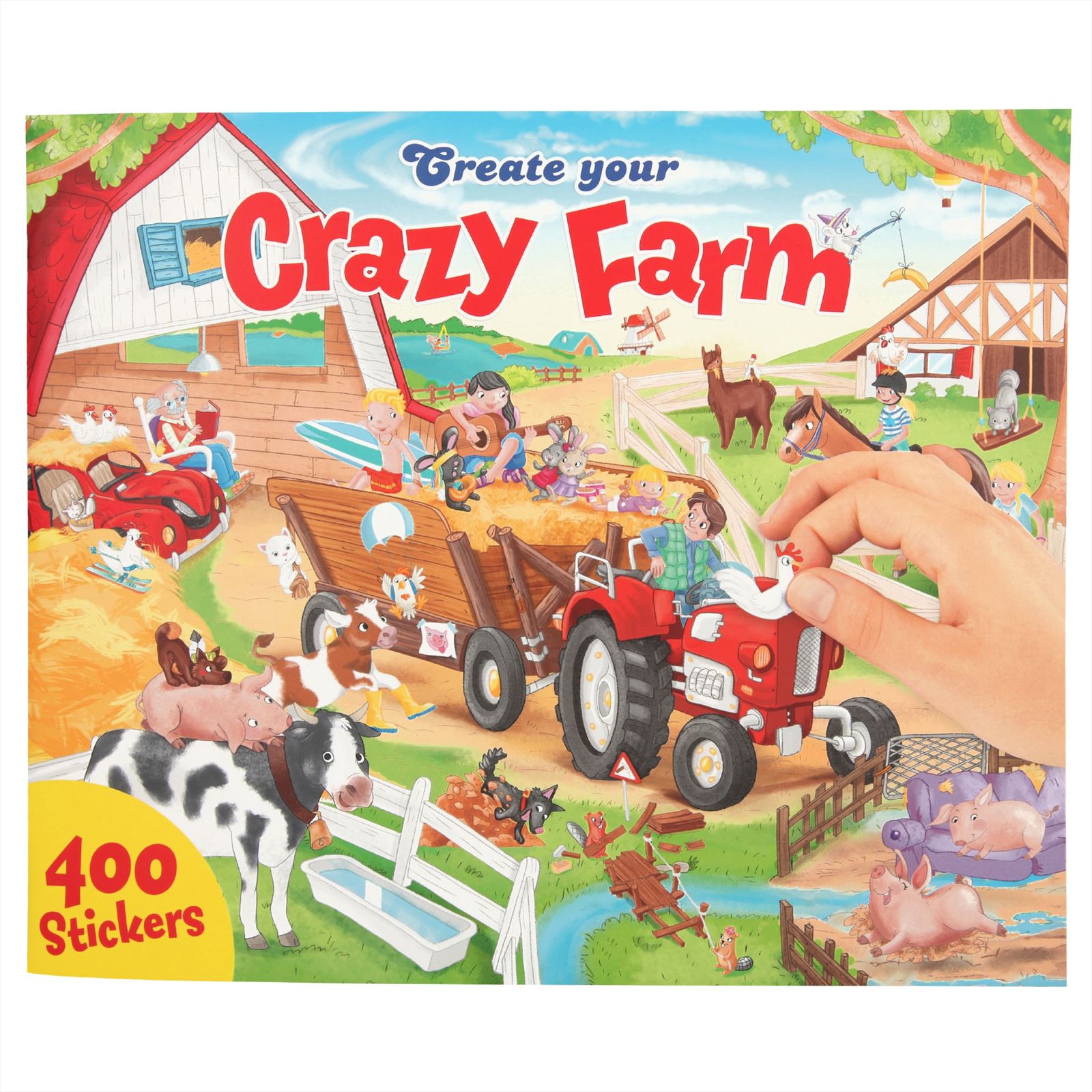 Create your Crazy Farm kleurbo ek