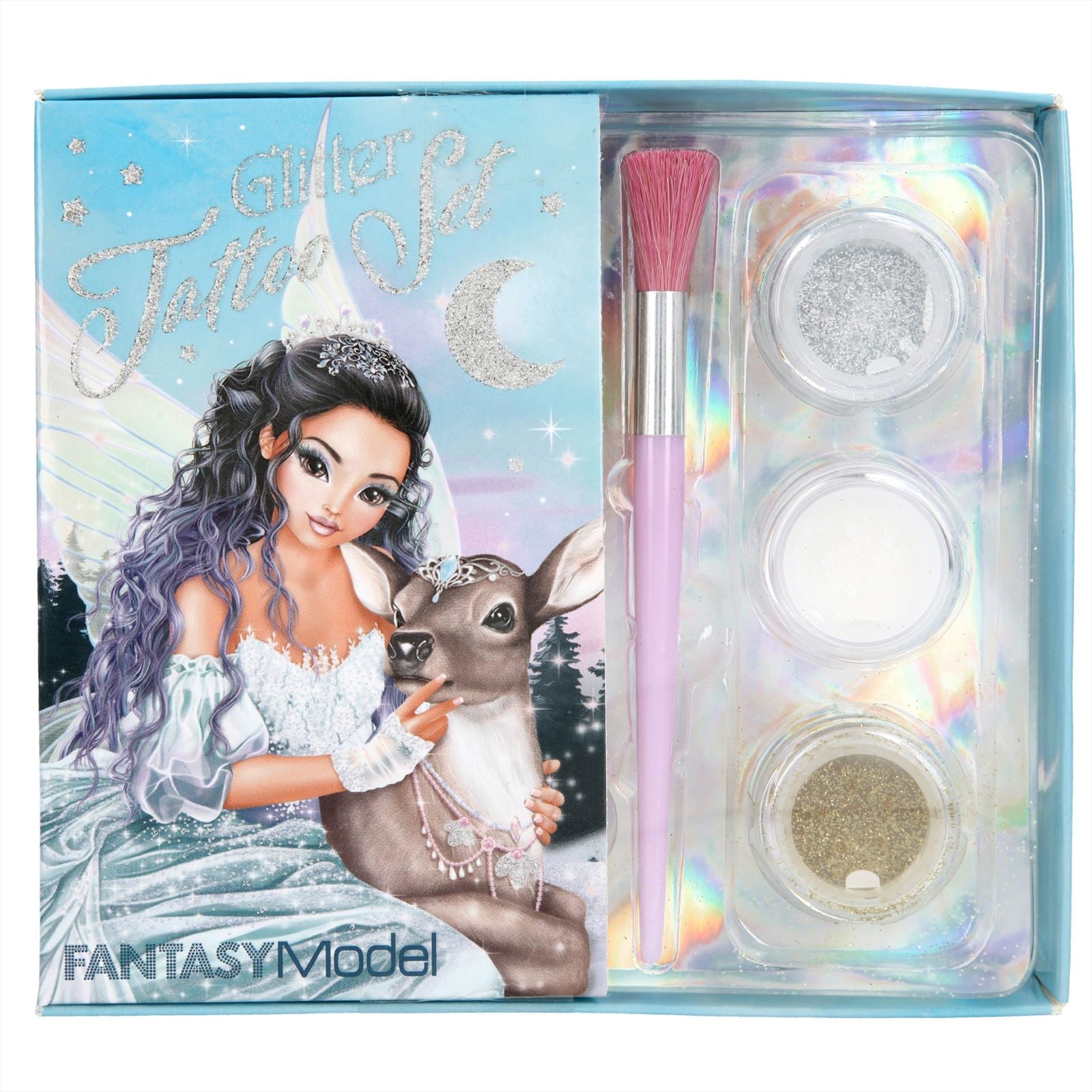 Fantasy Model glitter-tatoeage-set ICEPRINCESS