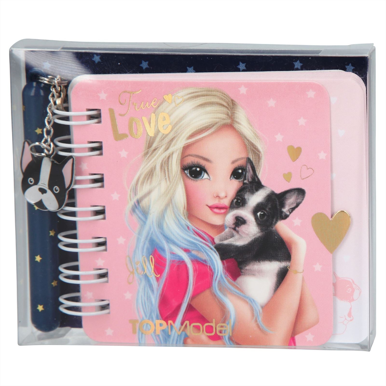 TOPModel notitieboek met mini- pen DOG