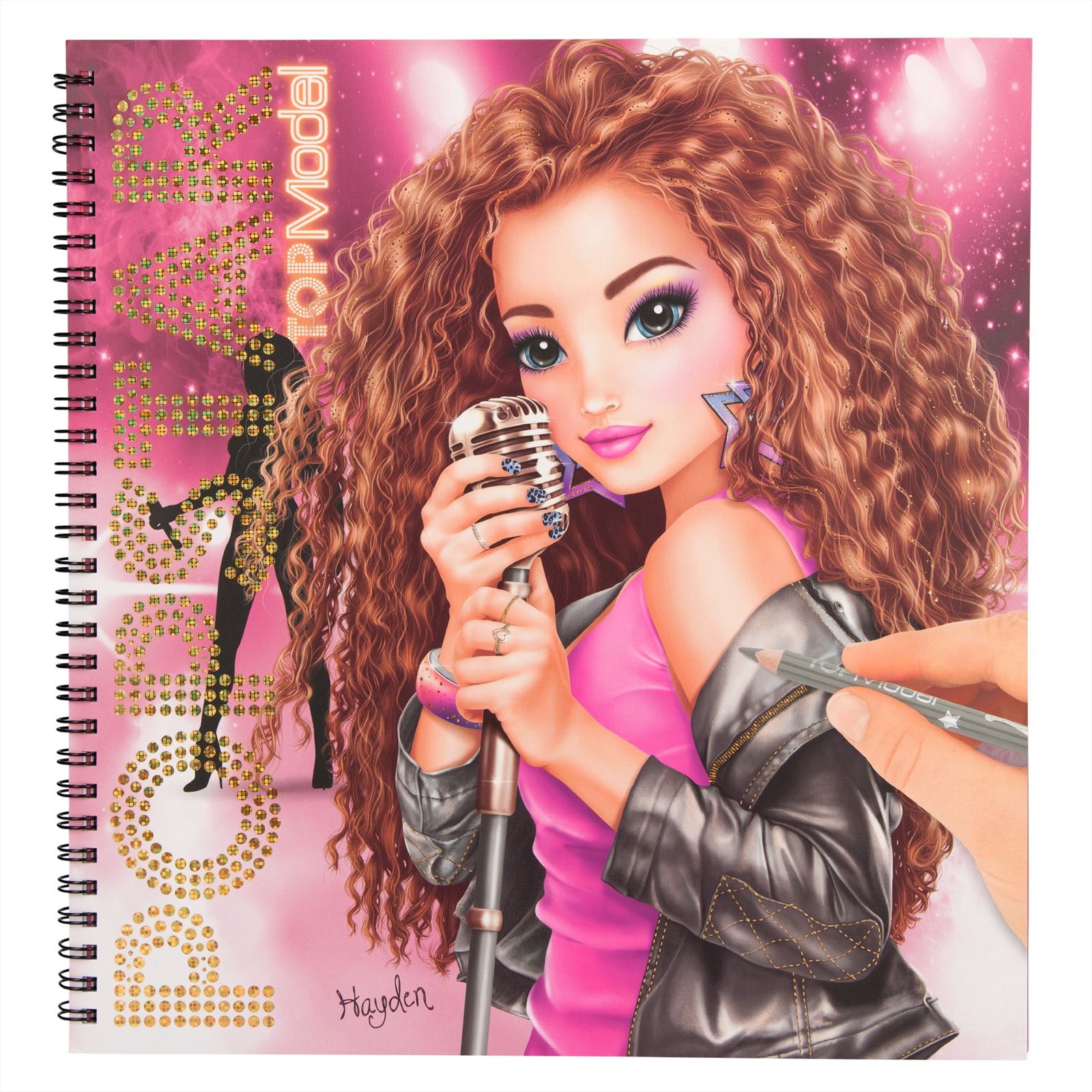 TOPModel POPSTAR kleurboek