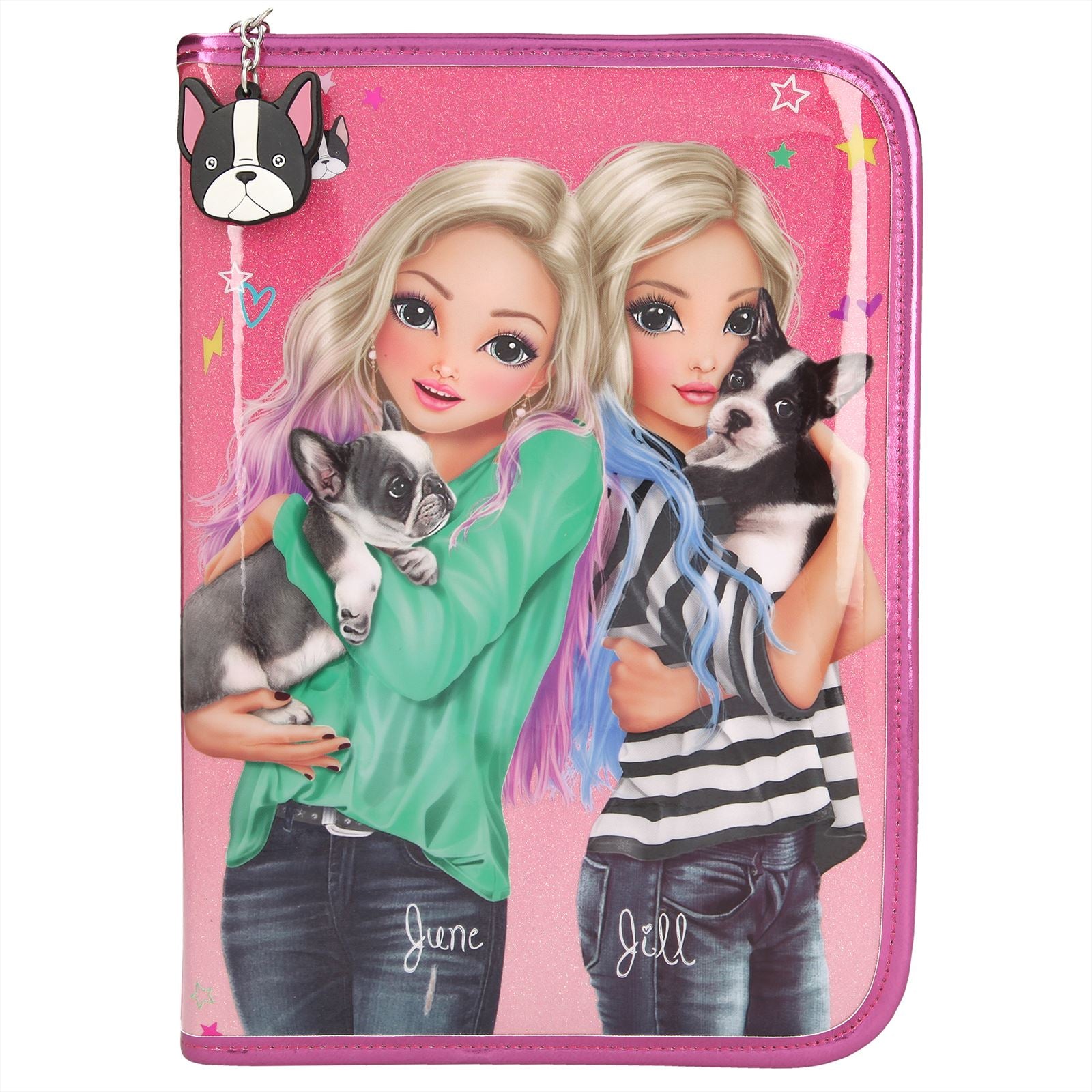 TOPModel etui, gevuld Friends roze