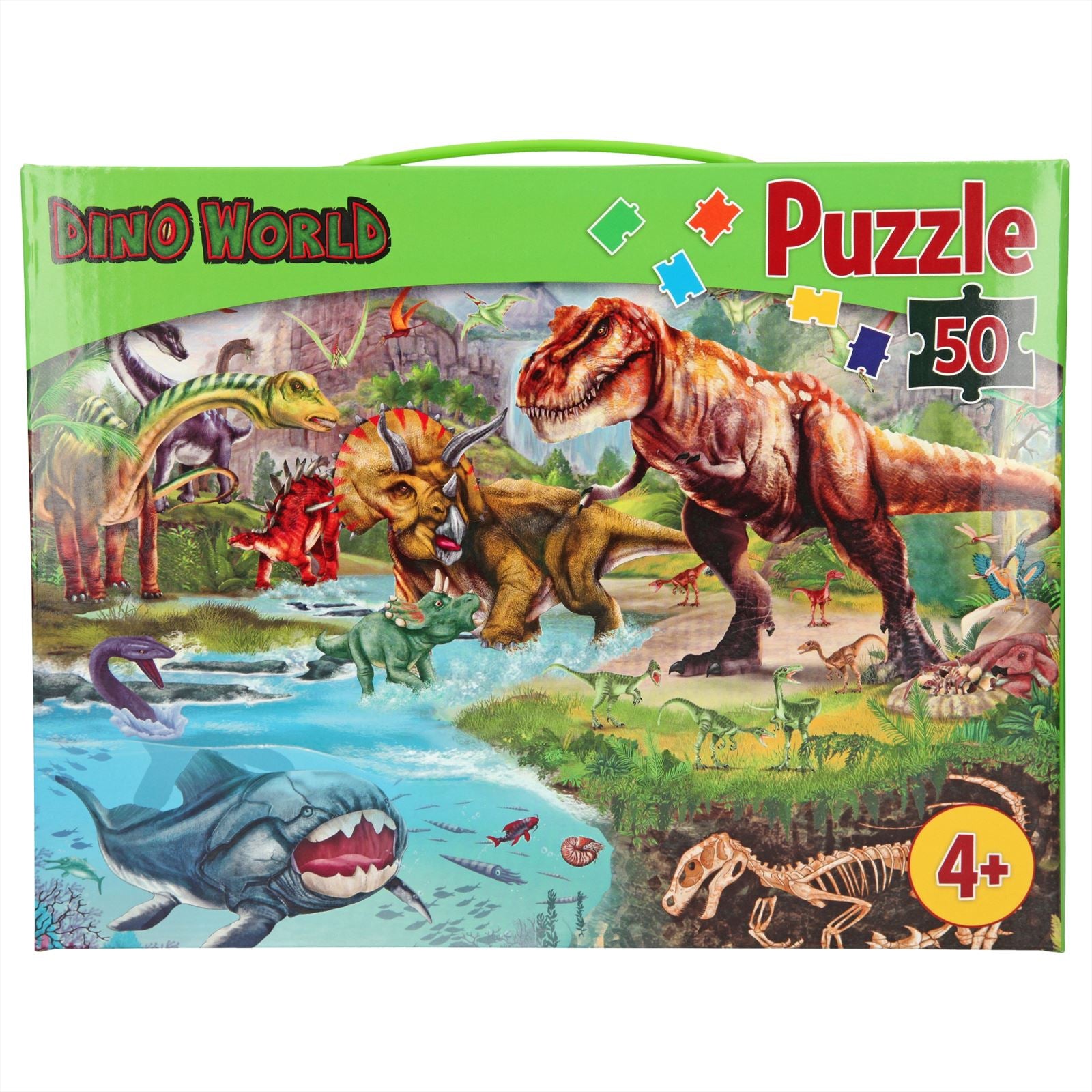 Dino World puzzel 50 stukjes