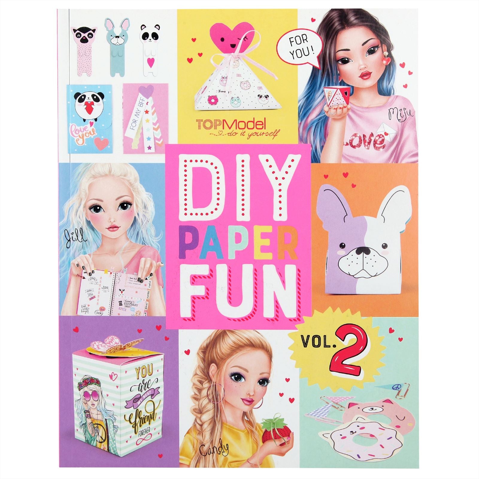 TOPModel DIY Paper Fun Book
