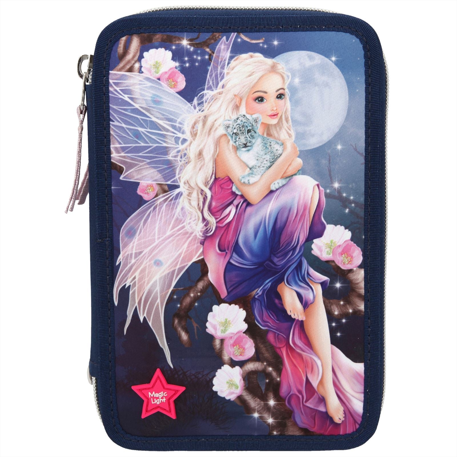 Fantasy Model 3-vaks etui met LED