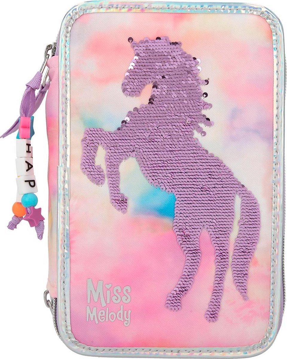 Miss Melody 3-vaks etui BATIK