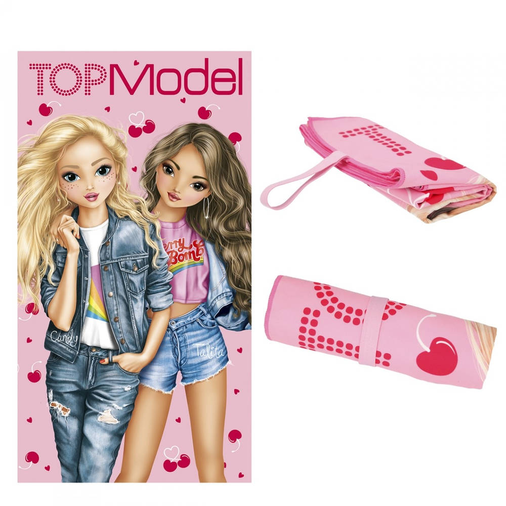 TOPModel microvezelhanddoek CHERRY BOMB