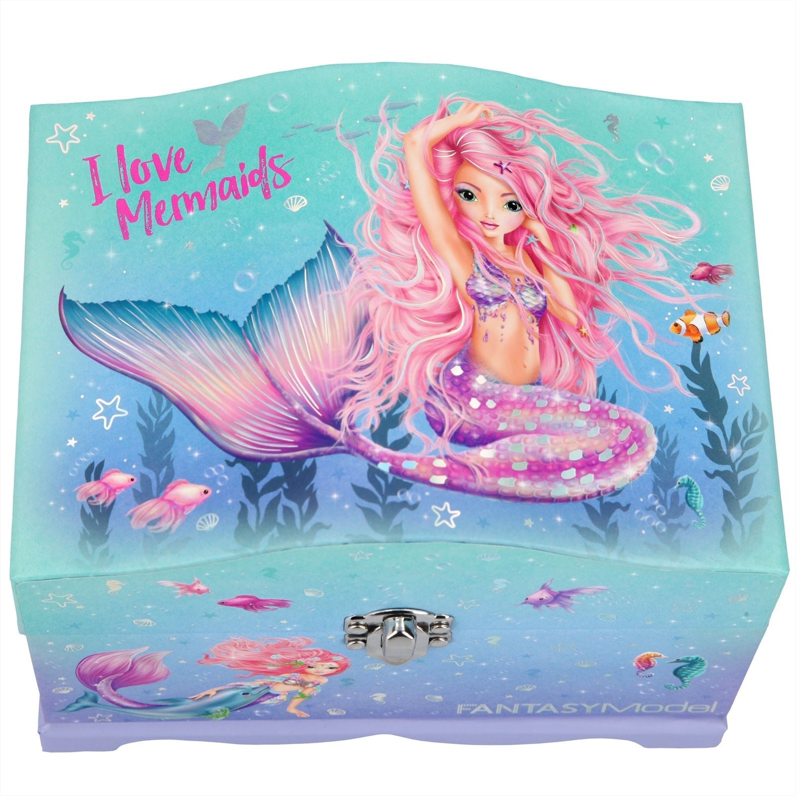 Fantasy Model sieradendoos met licht MERMAID