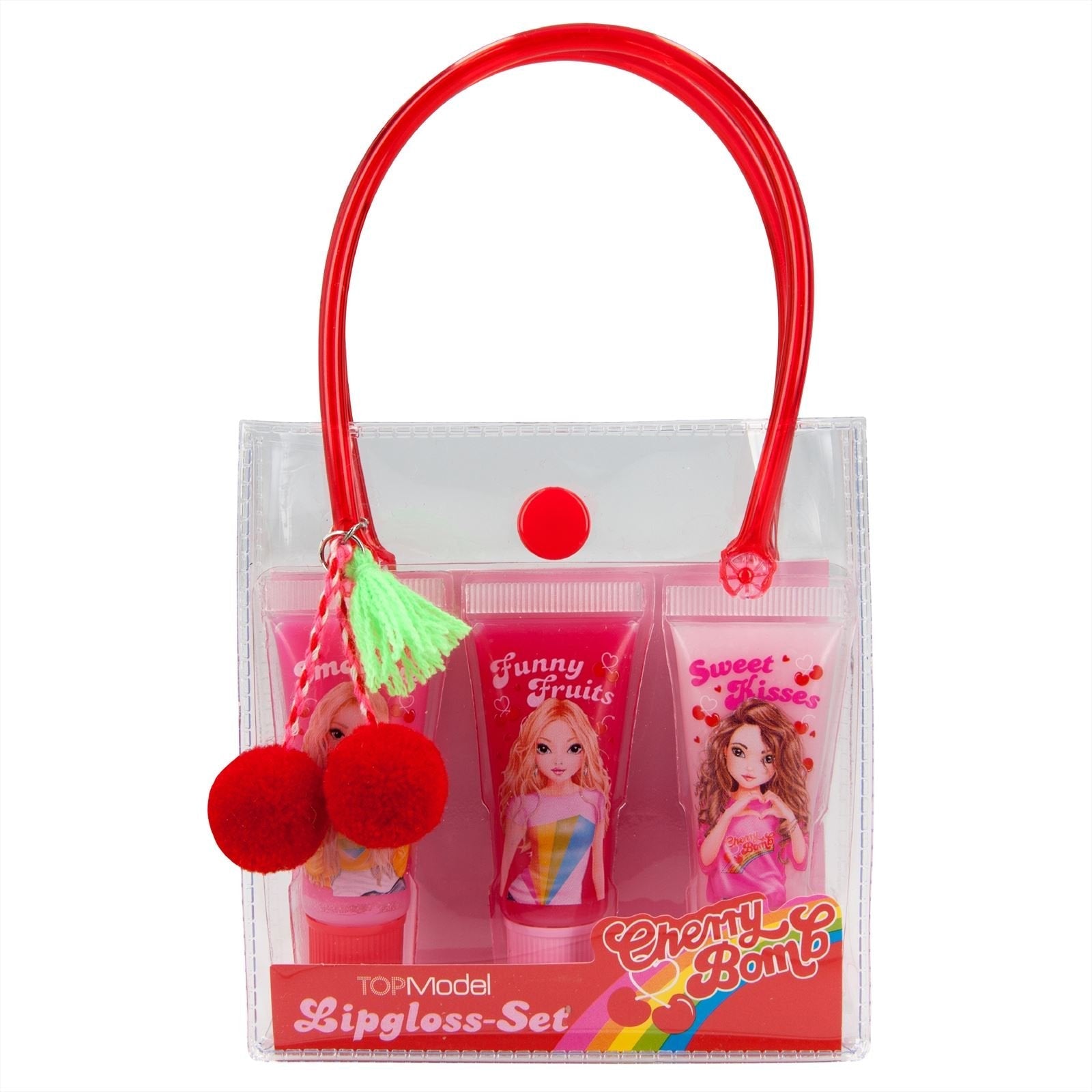 TOPModel lipgloss set CHERRY B OMB