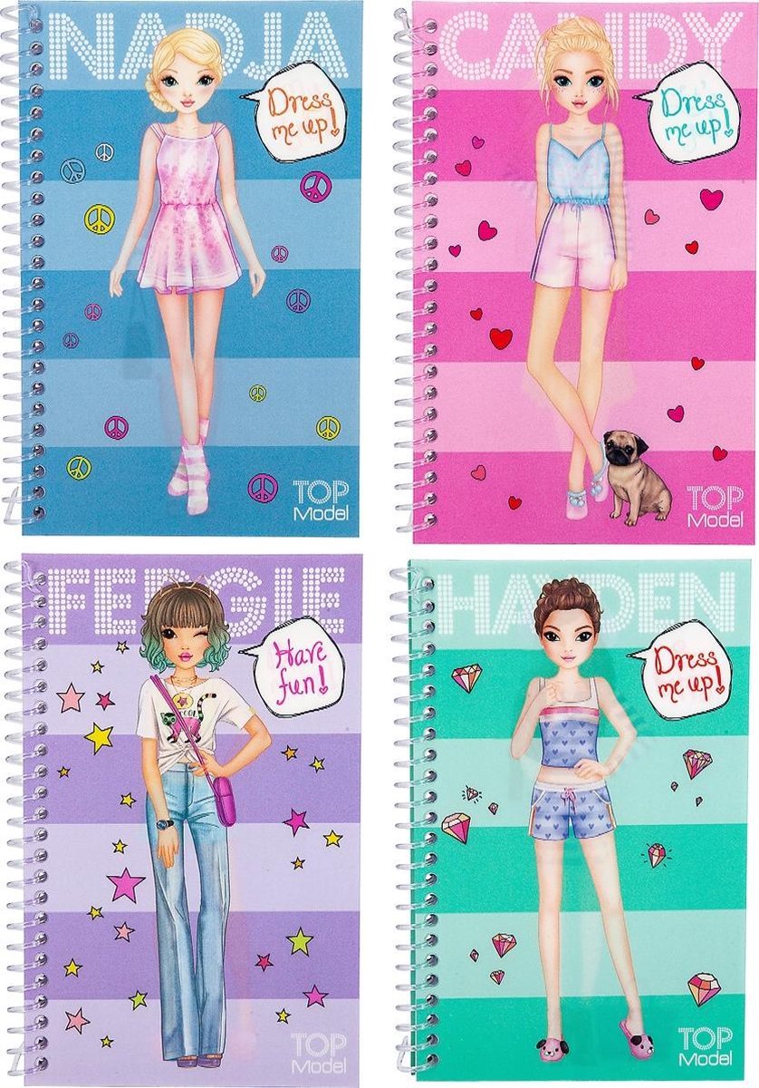 TOPModel Dress Me Up Pocket stickerboek