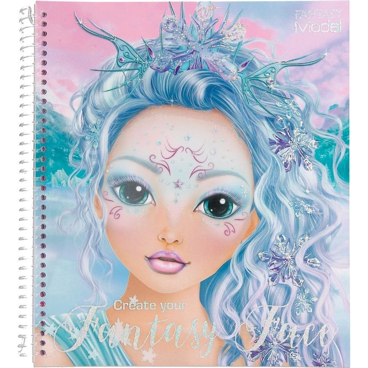 Create Your Fantasy Face kleurboek