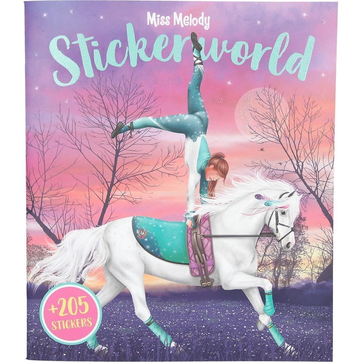 Miss Melody kleur- en stickerboek