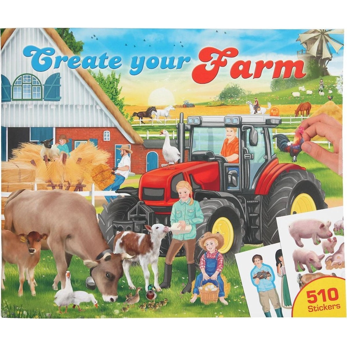Create your Farm drawing book
