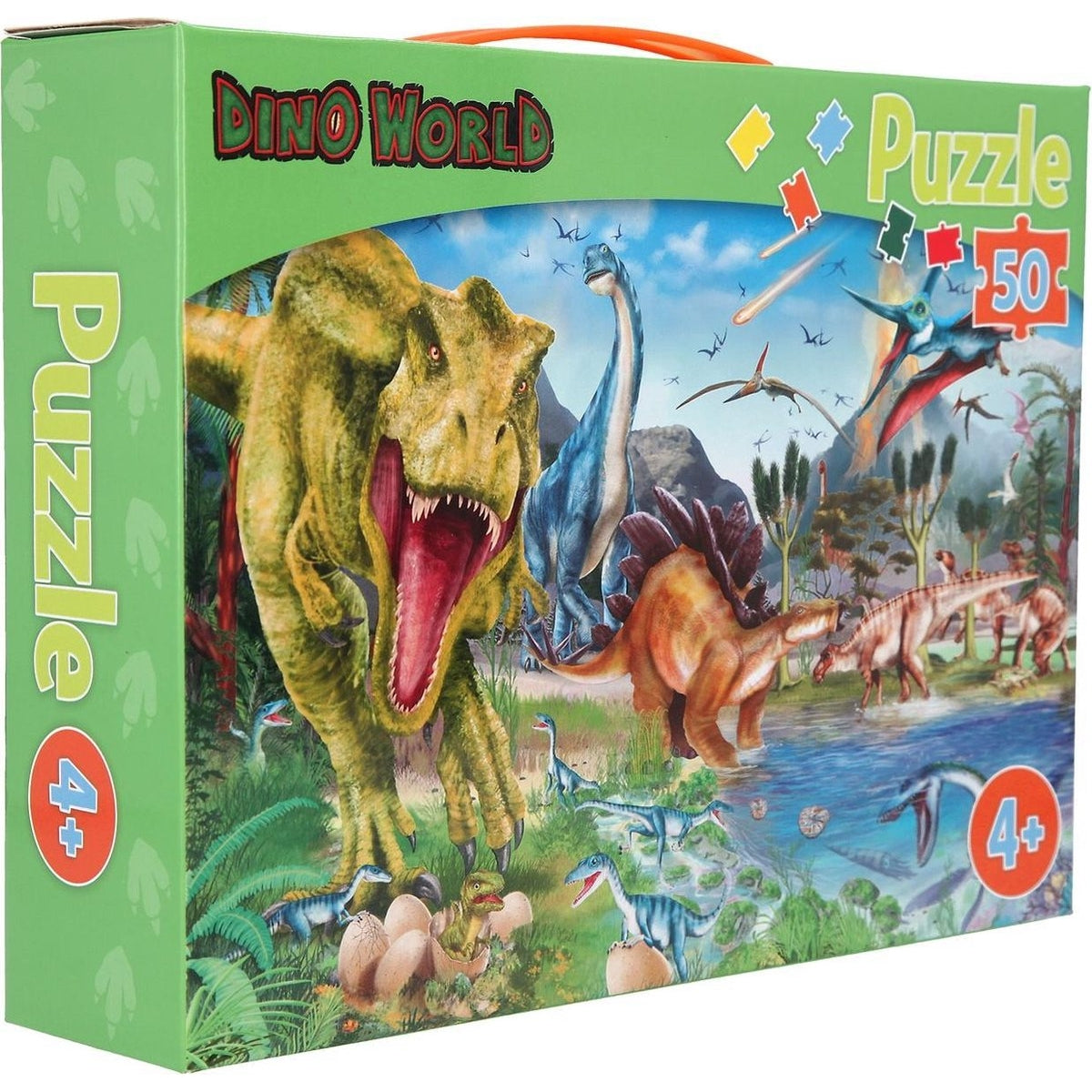 Dino World puzzel 50 stukjes