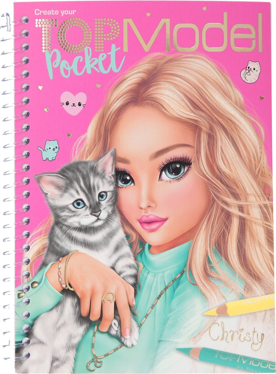 TOPModel pocket kleurboek