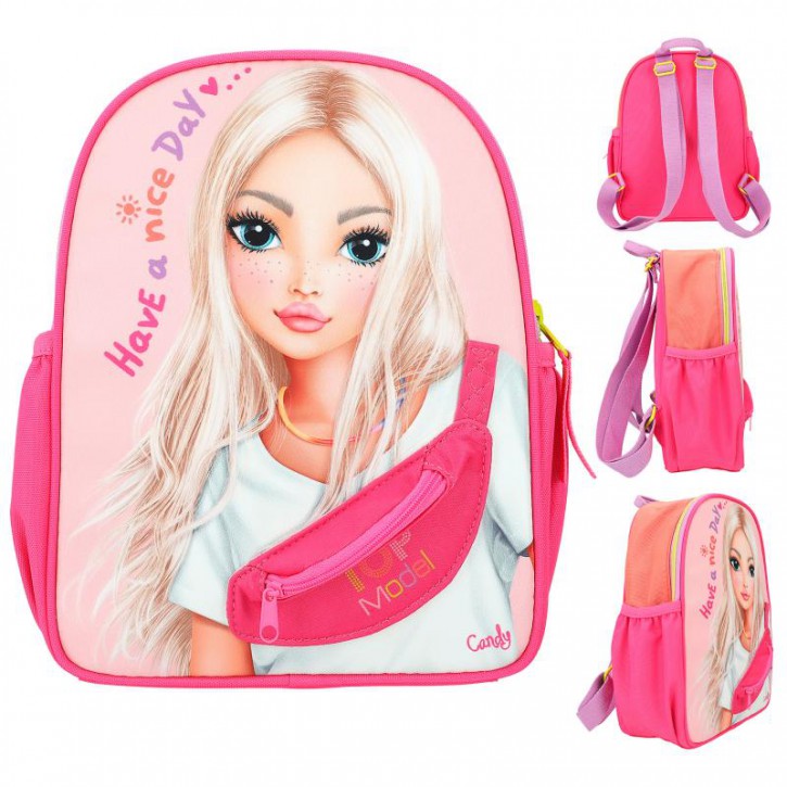Depesche TOPModel rugzak met crossbag HAPPY APPLICATION