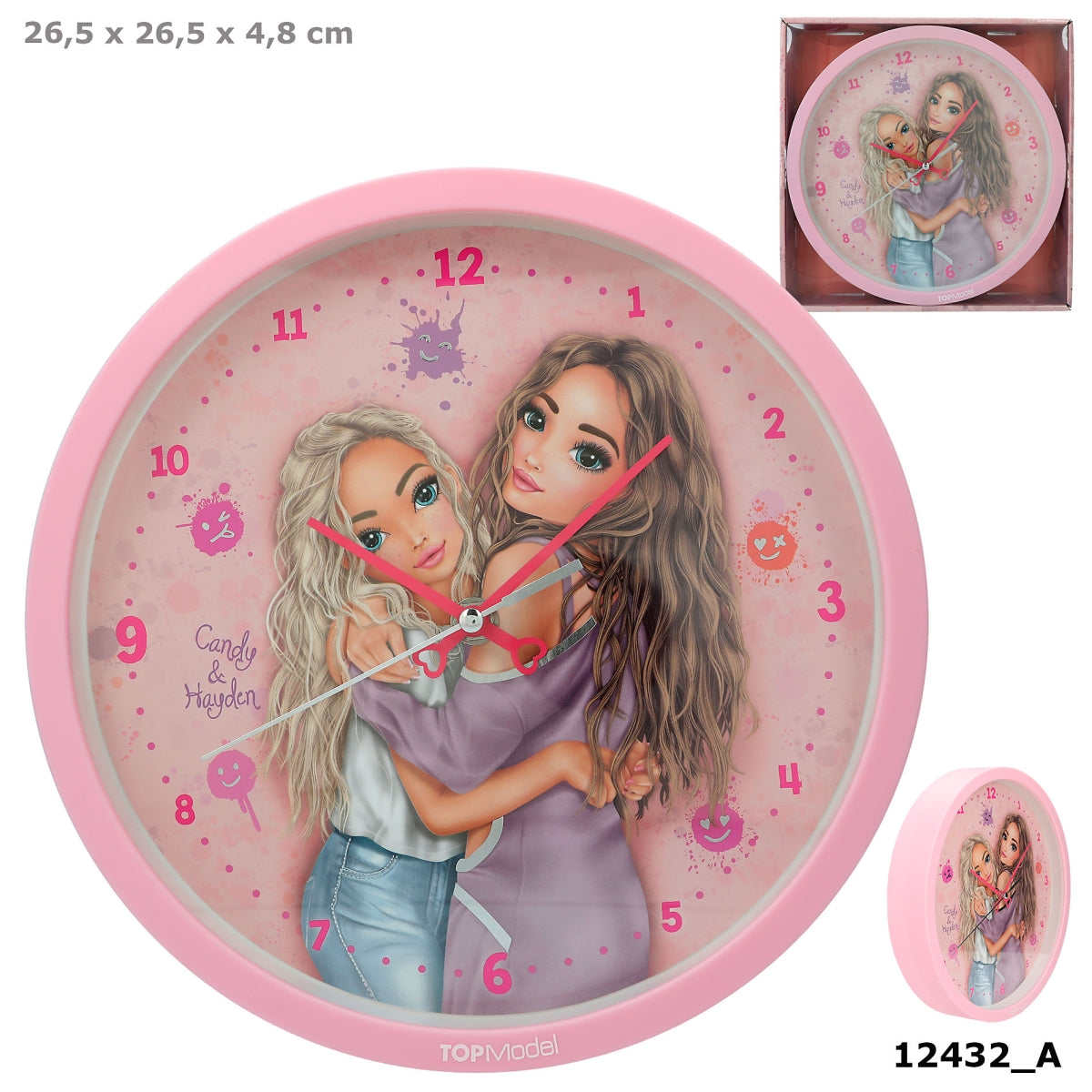 Depesche TOPModel klok HAPPY TOGETHER